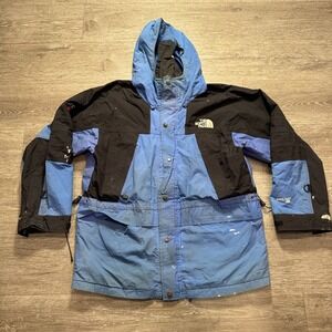 Vintage The North Face Jacket Mens Medium Blue Gore Tex XCR Summit Series Adult